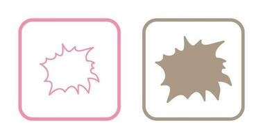 Unique Explosion Vector Icon