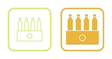 Unique Pack of Beers Vector Icon