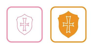 Unique Sheild Vector Icon