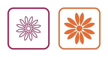 Unique Flower Vector Icon