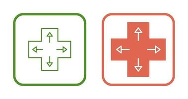 Unique Direction Keys Vector Icon