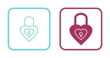 Unique Lock Vector Icon