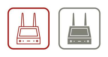 Unique Router Vector Icon