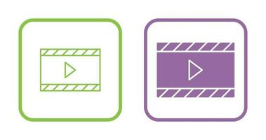Unique Video and Animation Vector Icon