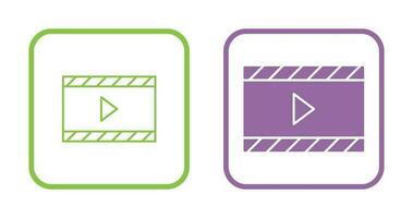 Unique Video and Animation Vector Icon