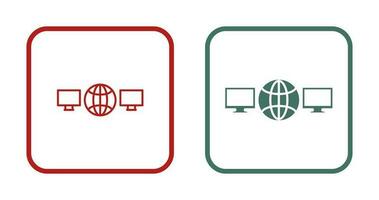 Unique Networks Vector Icon