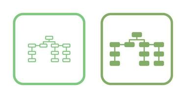 Unique Seo Structure Vector Icon