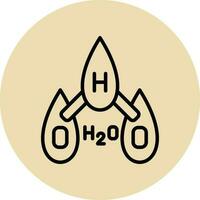 H2o Vector Icon Design