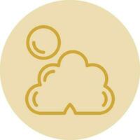 Dark cloud cover Vector Icon Design