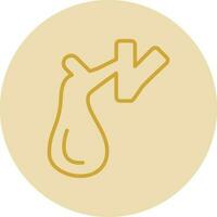 Gallbladder Vector Icon Design