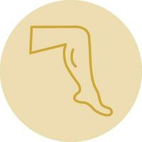 Leg Vector Icon Design