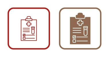 Medical Report Vector Icon