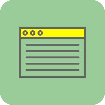 Web Vector Icon Design