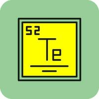 Tellurium Vector Icon Design