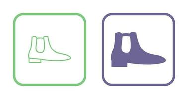 Men's Boots Vector Icon