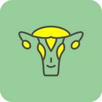 Uterus Vector Icon Design