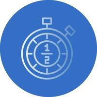 Half time Vector Icon Design