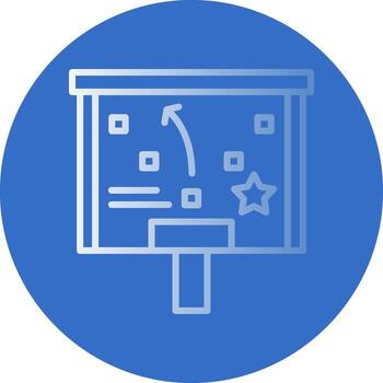 Presentation Vector Icon Design