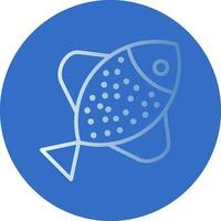 diseño de icono de vector de pescado