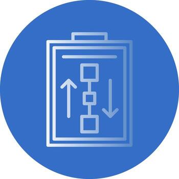 Workflow Vector Icon Design