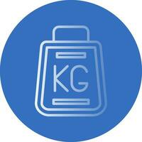 Weights Vector Icon Design