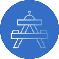 Picnic table Vector Icon Design