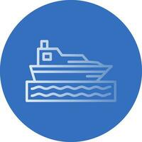 Boat Vector Icon Design