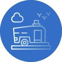 Caravan Vector Icon Design