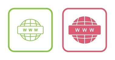 World Wide Web Vector Icon