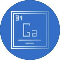 Gallium Vector Icon Design