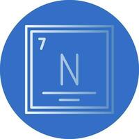 Nitrogen Vector Icon Design