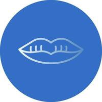 Lips Vector Icon Design