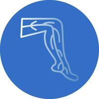 Veins Vector Icon Design