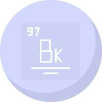 Berkelium Vector Icon Design