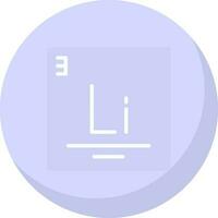 Lithium Vector Icon Design