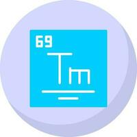 Thulium Vector Icon Design