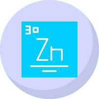 zinc vector icono diseño