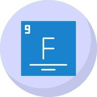 Fluorine Vector Icon Design