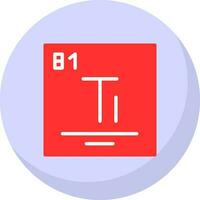 Thallium Vector Icon Design