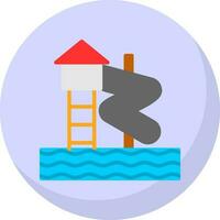 Water park Vector Icon Design