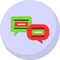 Conversation Vector Icon Design