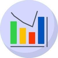 Bar chart Vector Icon Design