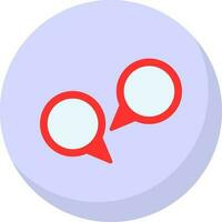 Chat bubble Vector Icon Design