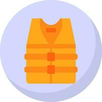 Life jacket Vector Icon Design