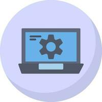 Laptop Vector Icon Design