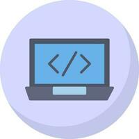 Coding Vector Icon Design