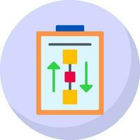 Workflow Vector Icon Design