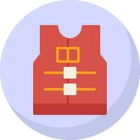 Life jacket Vector Icon Design