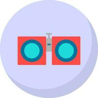 Binoculars Vector Icon Design