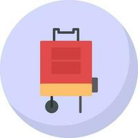 Luggage Vector Icon Design